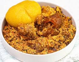 Eba & Egusi